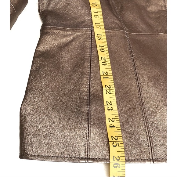 Wilson's Leather Maxima Winter Women's Jacket Copper Metallic - Picture 15 of 17